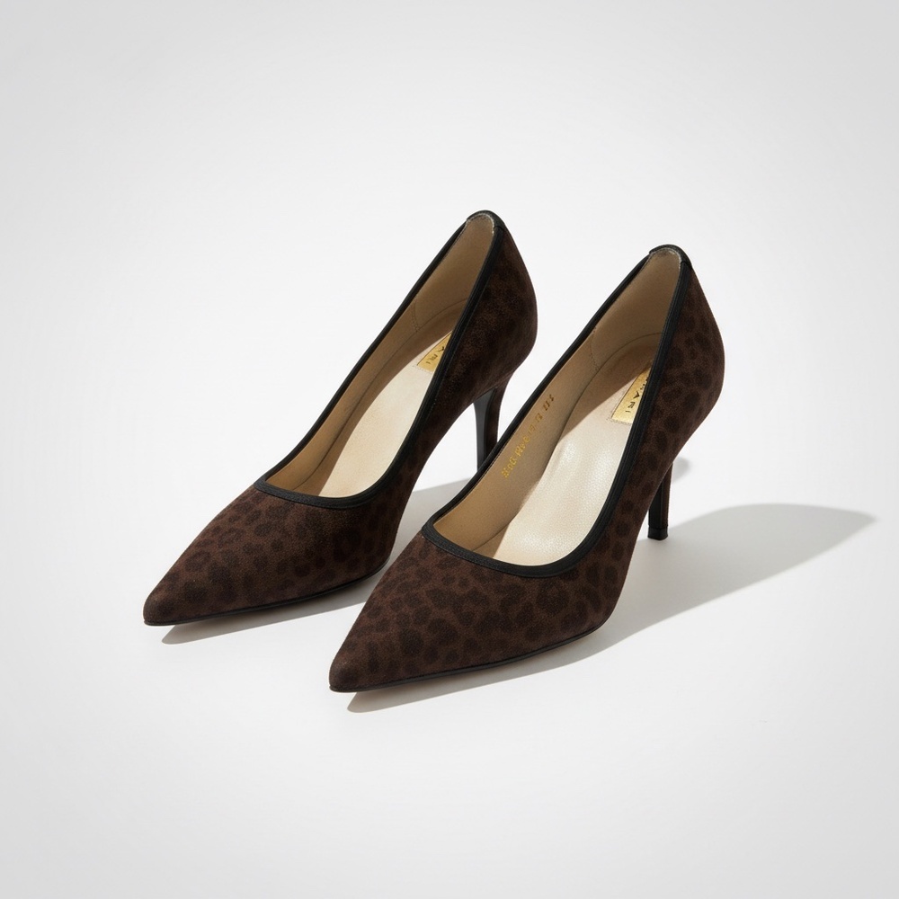 Tahari heels with animal print - Size 7.5